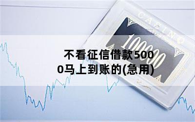不看征信借款5000馬上到賬的(征信花了借5000)? (http://m.ssksuo.cn/) 知識(shí)問(wèn)答 第1張
